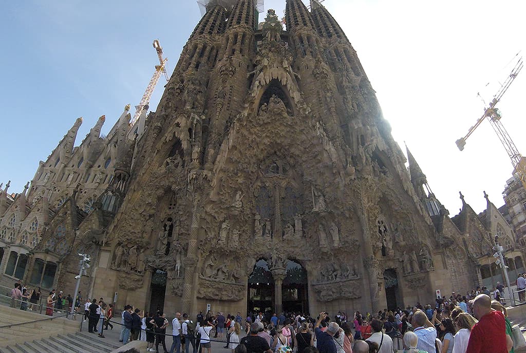 Visitas a la Sagrada Familia