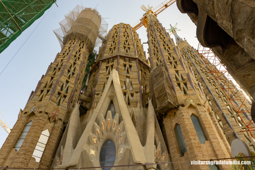 Torres evangelistas Sagrada Familia