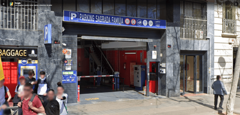Parking Plaça Sagrada Familia