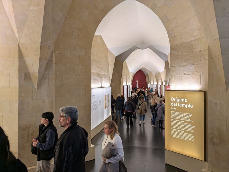 visita guiada en la sagrada familia